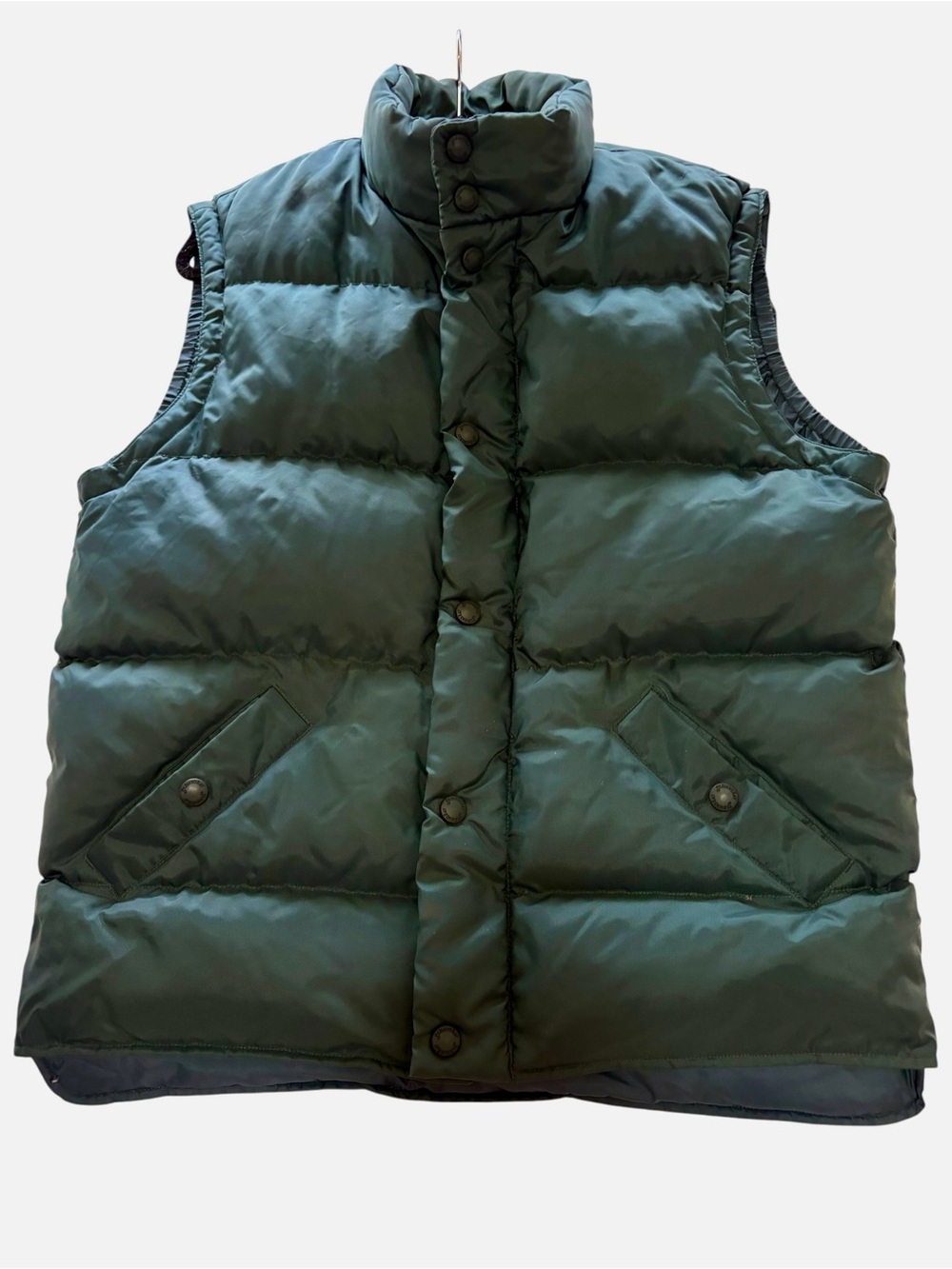 Vintage St. John's Bay quilted down puffer vest